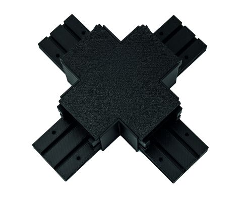 ConMi Profilverbinder Kreuz,schwarz