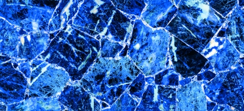 Naturstein,Sodalith,weiss,blau,hellblau