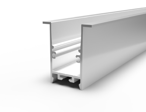 Alu-Kragenprofil TKP25/42 weiss