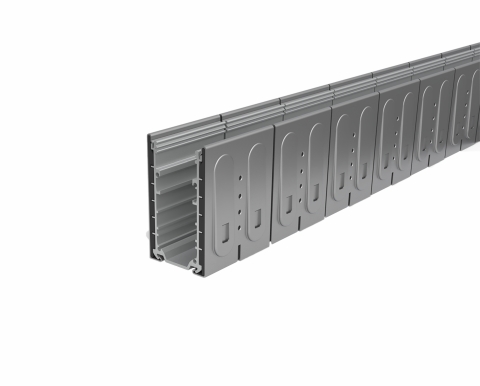Bodeneinbauprofil Edelstahl,L1000,B42,6,H59mm
